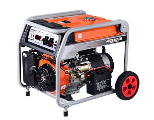 фото KM8000H [6,0 кВт 220В 27 л с электростартером и колесами]