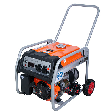 фото KM3800H [2,5 кВт 220В 16 л с электростартером и колесами]